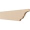 Ekena Millwork 2in. W x 8in. H x 32in. L Asheboro Woodgrain TimberThane Rafter Tail, Primed Tan RFTUR02X08X32ASHRCPR - alternate 1